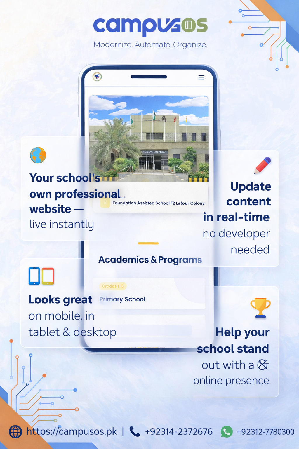 Smwls CampusOS – Free School & Institute Management Software in Pakistan